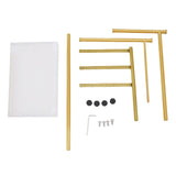 Jewelry Display Stand Nordic Style Iron Art Multifunctional Jewelry Storage Tray for Necklaces V1294-YM0901-3117250060311