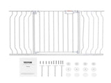 Baby Gate, 749-1346 mm Extra Wide, 762 mm High, Dog Gate for Stairs Doorways and House, Easy Step V952-LGXCWZLBS3052H2HGV0