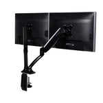 Artiss Monitor Arm Gas Spring Dual Desk Mount Screen Holder MA-D-GAS-BK