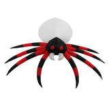 Inflatable Decor 7.9ft Spider Outdoor with LED Light Large Spider Prop Halloween V1294-YM0901-3115230077211