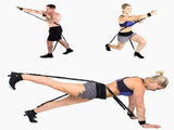 Boxing Trainer Bounce Explosive Power Trainer Pulling Rope Taekwondo Indoor Fitness Pulling Machine V1369-AZ3-W-04071