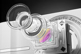 Digital Camera 4K Screen Video Camera With 32GB Memory Card-Silver V1263-JX-7688-2