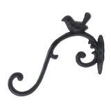 Plant Hanger Iron Outdoor Hanging Bracket Wall Hook for Bird Feeder Lantern Wind Chime Flower Basket V1294-YM0901-3111240046911