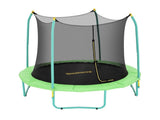 Bestway 8ft Trampoline Kids Rebounder Safety Net Enclosure Outdoor Fitness 2.44m for Ages 6 BW-TRAMPO-59102