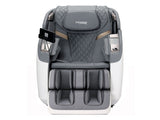 Livemor Prestige 4D Dual Mechanism Massage Chair, Full Body Zero Gravity Recliner with Extended SL FBMC-2GEAR-WHGY
