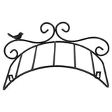 Black Garden Hose Holder Wall Mount Rack Made from Premium Iron for Indoor and Outdoor Hose Storage V1366-AZ2-W-19374