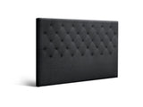 Artiss Bed Head Headboard Double Size Fabric - CAPPI Charcoal BFRAME-H-CAPPI-D-CHAR