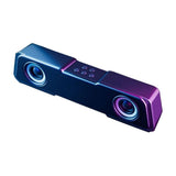 Wireless Bluetooth Sound Bar Speakers, Colorful Compact Portable for TV Computer Desktop Karaoke V1370-AZ4-18792