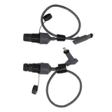 2PCS SPX Ethernet Cable Adapter 18.7 Inch PVC Waterproof SPX Cable Connector with POE Power Supply V1294-YM0901-3113240215311