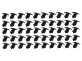 Worgeous 100 Pieces Kick Plate Trim Retainer Car Trunk Fastener Push Pin Rivet Supply V1189-LWWAL-20260327-03415