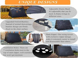 Swing Cover A-Frame Swing Covers Waterproof UV Resistant Weather Protector for Outdoor Courtyard V1192-AZ-W-15460
