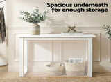 Artiss Console Table 110CM White FUR-Y-CST-01-WH