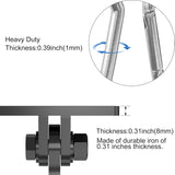 Heavy Duty Swing Hangers 2 Pack - 3000 lbs Capacity Silent Bearing Hooks for Wooden Sets & Concrete V1259-DP01-A-5652