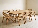 Levede 8X Dining Chairs Foldable Accent CH1080-2-NTX4