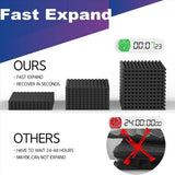 12 Pack Self-Adhesive Acoustic Panels,12x12x1 Inch Sound Proof Foam Panels,Soundproof Wall Panels V1366-AZ2-W-15628