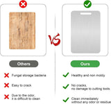 Titanium Double-Sided Cutting Board BPA-Free, 34x23 cm V1188-MS-325-0337