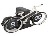 Bicycle Flip Clock Bike Shaped Flip Clock Battery Operated Retro Vintage Flip Down Desk Clock V1294-YM0901-3115240045411
