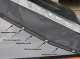 Size L Black Tailgate Mosquito Net Screen - Magnetic Bug Protection for Boot Opening V888-ELOSUNG23908
