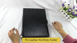 A4 Writing - Conference - Writing Pad - Eco Leather - Documentation - Work V1188-MS101-01535-1