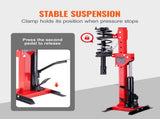 Strut Spring Compressor, 4.5 Ton/9920 LBS Hydraulic Jack Capacity, 1 Ton Rated Compression Force, V952-ZXJZDHCZQJTYYH9F2V0