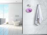 Towel Hooks for Bathrooms Robe Hook Coat Hook 6 Pack Brushed Nickel Stainless Steel Heavy Duty Wall V1259-HOOK-SS-SQ-BN-6PK