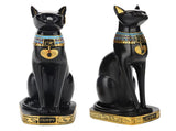 Egyptian Cat Resin Statue Figurine Household Room Ornament Crafts Gifts Home Decoration S V1294-YM0722-JY04725-01