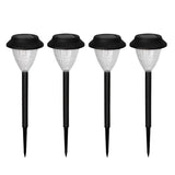 Solar Garden Lights In-Ground Lights Multi-Colour Outdoor Lights Solar Pathway - Black - Size m V1347-DSZ-001-123-BLK-M