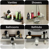 Wall shelf - bath shelf - shower rack - towel rack - shelf - bathroom rack - Mirror cabinet V1189-WXF-260203-00301
