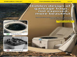 Portable Travel Toilet with Integrated Dual Storage Wings & Odor-Proof Lid Ergonomic Reusable V888-ELOSUNG52094