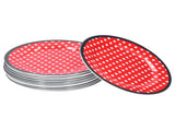 12PCS Salad Plate HighGrade Imitation Porcelain Dinnerware Tableware for Home Use V1294-YM0901-3118210043214