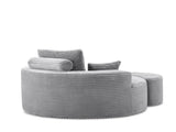 Leon Lounge Armchair V1158-ZE8678-CX-123-15-GY