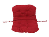 Rocking Chair Cushion Sun Proof Rain Proof Thick Tufted Rocking Chair Seat Pad with Ties for Indoor V1294-YM0901-3116250004011