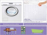 Non-Slip Shower Mat / Bath Mat Transparent With Suction Cups - 53 x 53 Cm - Non-Slip Shower Mat V1188-MS101-01905-1