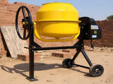 Kartrite Portable 140L Concrete Cement Mixer Sand Gravel Dual Mix Blades & Tipper Lock 550W Hea PCM-500-140