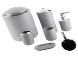 6pcs/set Bathroom Accessories Set Toothbrush Holder,Trash Can,Soap Dispenser V1294-YM0901-JY20664-03