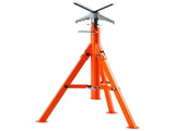 Pipe Stand, 2500LBS Heavy Duty Pipe Jack Stands, 27.2"-52" Height Adjustable V Head Pipe Stand, 45 V952-ZXGDZCZJ2852R9DRBV0