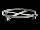 Drum Dolly 450kg 55 Gallon w Swivel Casters Heavy Duty Steel Frame Non Tipping V63-824681