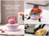 Portable Folding Potty for Toddlers Compact Travel Toilet with Cat Design, Easy to Carry & Clean, V1107-CS-ETCZZDZBQF