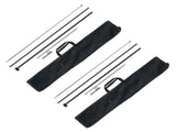 Feather Flag Pole Kit, 2 Packs Swooper Flag Pole 12.7 ft, Sign Flag Poles for Business Advertising V952-QGYMQJGZ34M24YJ92V0