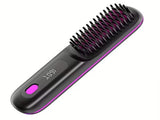 Cordless Hair Straightener Brush, Rapid heating, Hot Comb Hair Straightener for Women, Lightweight, V1105-YASZ-01