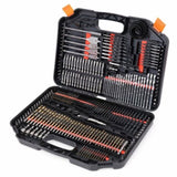 246Pc Combination Drill Bits Set Wood Hole Saw Metal Cement Screwdriver Drilling V465-SDY-95303