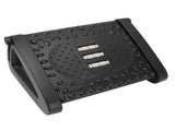 Under Desk Footrest 6 Height Adjustable Ergonomic Foot Stool with Massage Texture and Roller for V1294-YM0703-3116230002711