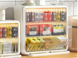 Wall Mounted Coffee Capsule Holder Clear Acrylic Compact Tea Bag Storage Rack for Office L Two Layer V1294-YM0710-3117230304312