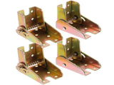 Locking Hinge Iron 4pcs Furniture Legs Space-saving Storage V1369-AZ3-W-20973