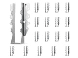 50 Pcs Joist Hanger, Inner Dimensions 1.57 x 1.50 x 7.83 inch / 40 x 38 x 199 mm, Rafter Hurricane V952-TLDJ210INCH5HCMQL001V0