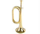 Brass Military Cavalry Bugle Orchestra Gold Color V1370-AZ4-07143