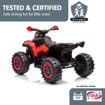 Kahuna GTS99 Kids Electric Ride On Quad Bike Toy ATV 50W - Red CAR-GTS-1199-RD