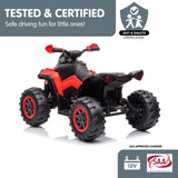 Kahuna GTS99 Kids Electric Ride On Quad Bike Toy ATV 50W - Red CAR-GTS-1199-RD