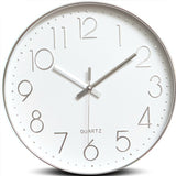 Minimalist Wall Clock Modern Silent Wall Clock, Silent Quartz Movement V1237-ZY-203-1481