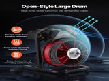 Drain Cleaner Machine 23m x 13mm, Sewer Snake Auger Manual Feed with 4 Cutters & Air-activated Foot V952-SDJJKLSGDSTJGDO6A002V3
